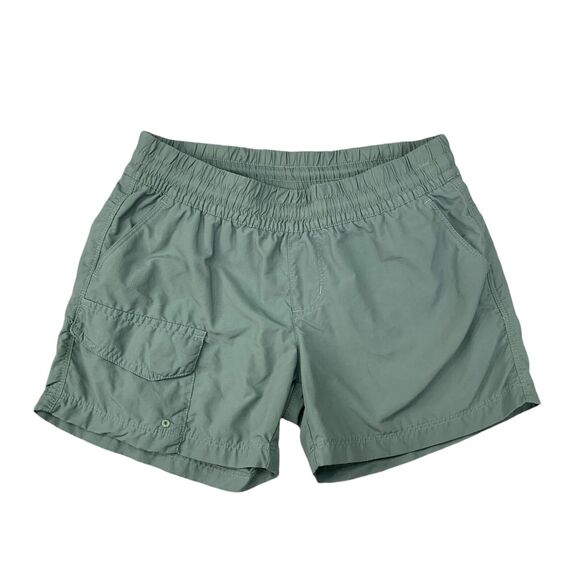 Columbia Shorts Women XS Extra Small Dill Omni Wick Cargo Pocket Inner Drawcord - Picture 1 of 14
